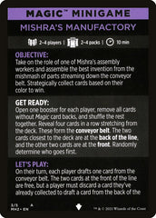 Mishra's Manufactory (Magic Minigame) [Modern Horizons 2 Minigame] | Total Play