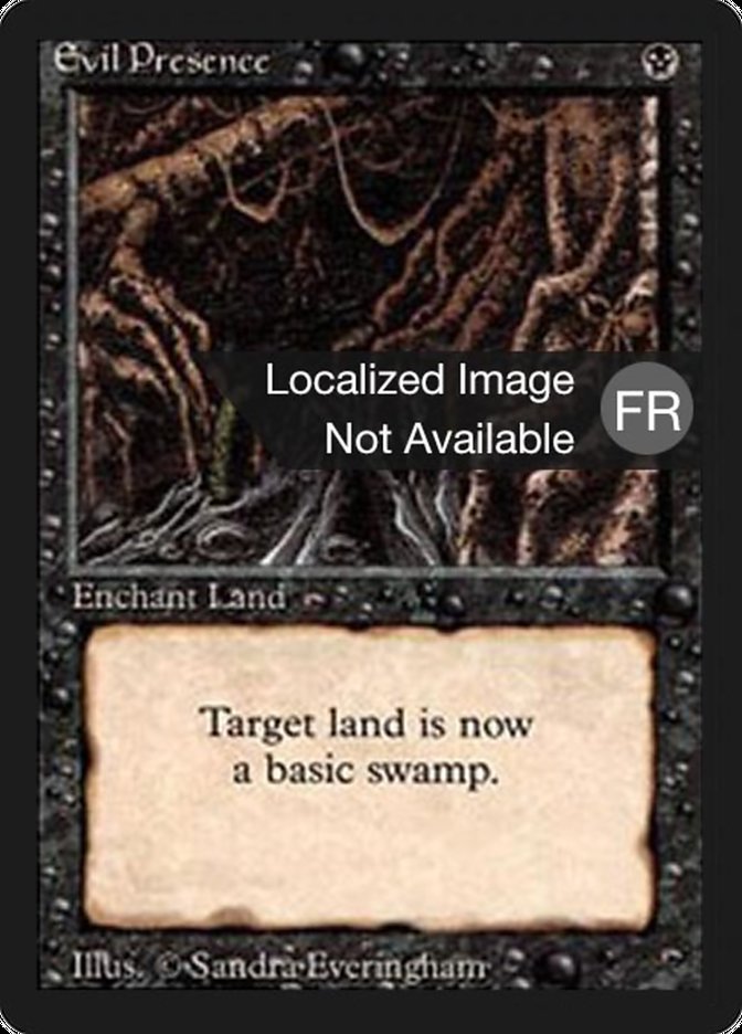 Evil Presence [Foreign Black Border] | Total Play