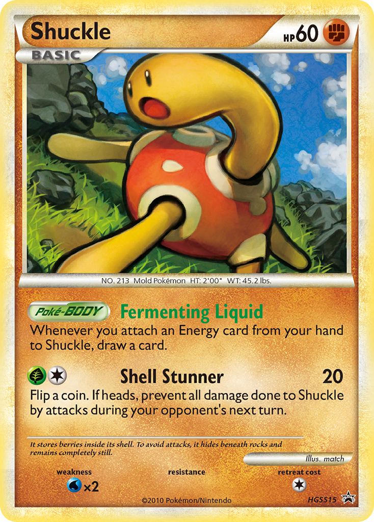 Shuckle (HGSS15) [HeartGold & SoulSilver: Black Star Promos] | Total Play