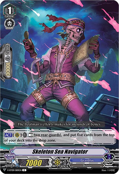 Skeleton Sea Navigator (V-BT09/089EN) [Butterfly d'Moonlight] | Total Play