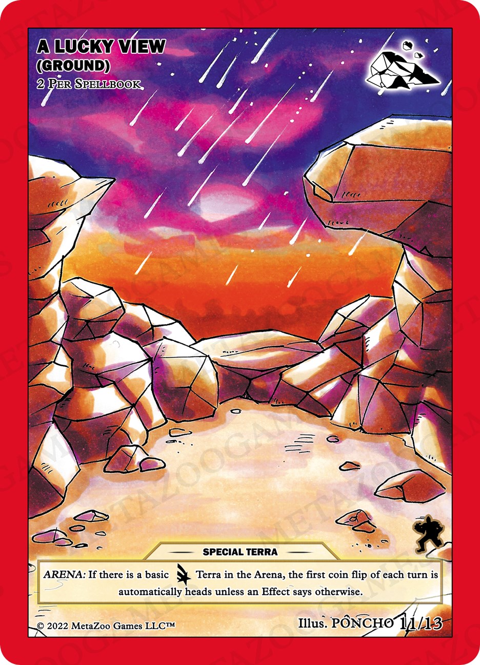 A Lucky View (Ground) [Cryptid Nation: UFO First Edition Tribal Theme Decks] | Total Play
