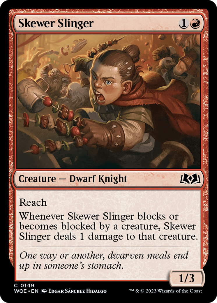 Skewer Slinger [Wilds of Eldraine] | Total Play