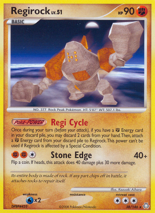 Regirock (38/146) [Diamond & Pearl: Legends Awakened] | Total Play