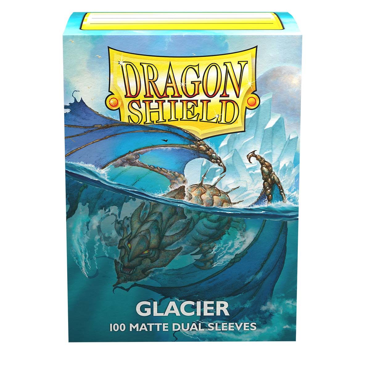 Dragon Shield: Standard 100ct Sleeves - Glacier (Dual Matte) | Total Play