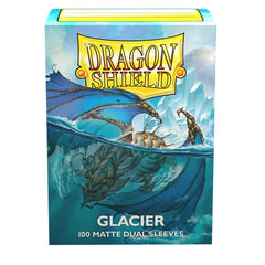 Dragon Shield: Standard 100ct Sleeves - Glacier (Dual Matte) | Total Play