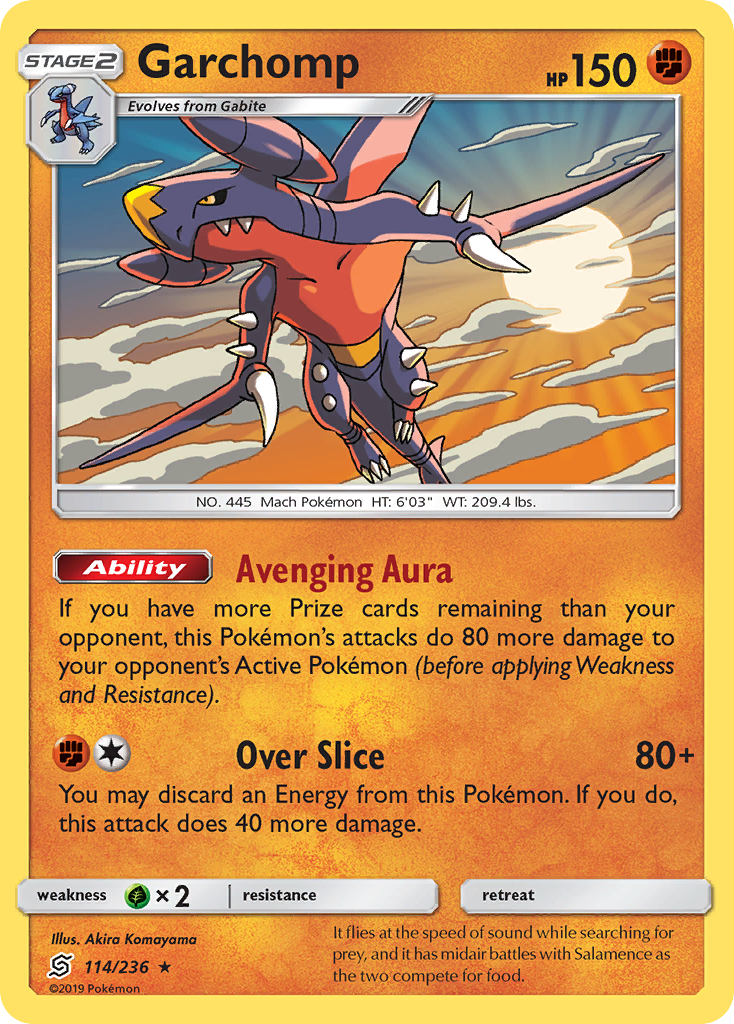 Garchomp (114/236) [Sun & Moon: Unified Minds] | Total Play