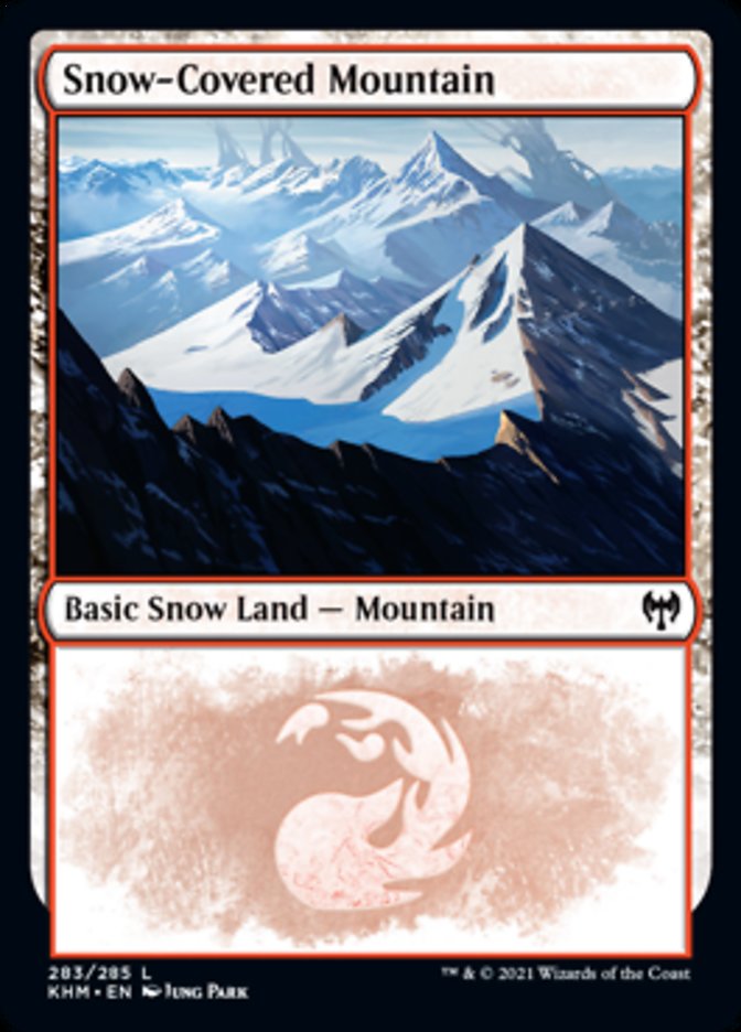 Snow-Covered Mountain (283) [Kaldheim] | Total Play