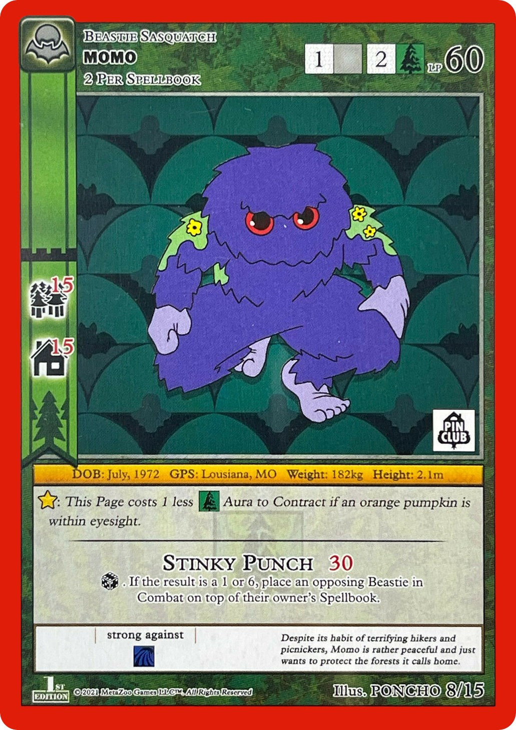 Momo (Nightfall Mystery Collection 1st Edition) [Cryptid Nation: Nightfall Mystery Collection] | Total Play