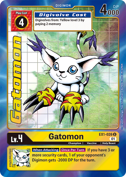 Gatomon [EX1-026] (Alternate Art) [Classic Collection] | Total Play