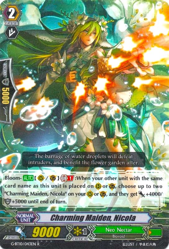 Charming Maiden, Nicola (G-BT10/043EN) [Raging Clash of the Blade Fangs] | Total Play
