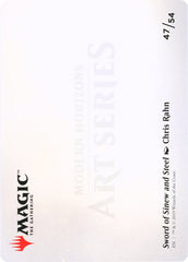 Sword of Sinew and Steel // Sword of Sinew and Steel [Modern Horizons Art Series] | Total Play