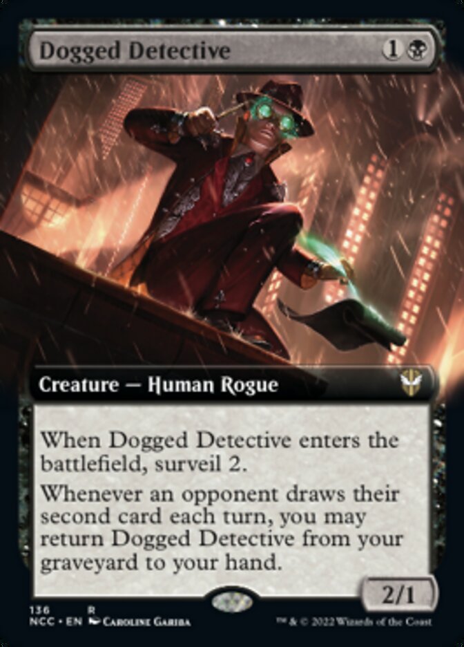 Dogged Detective (Extended Art) [Streets of New Capenna Commander] | Total Play