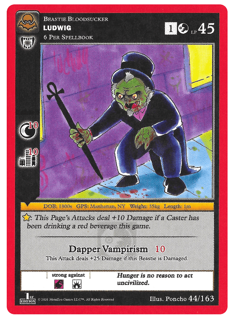 Ludwig [Cryptid Nation: Nightfall First Edition] | Total Play