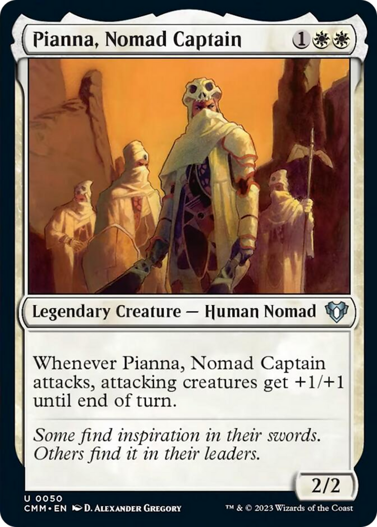 Pianna, Nomad Captain [Commander Masters] | Total Play