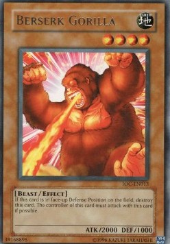 Berserk Gorilla [IOC-EN013] Rare | Total Play