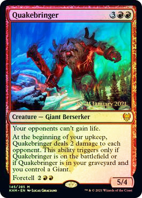 Quakebringer [Kaldheim Prerelease Promos] | Total Play