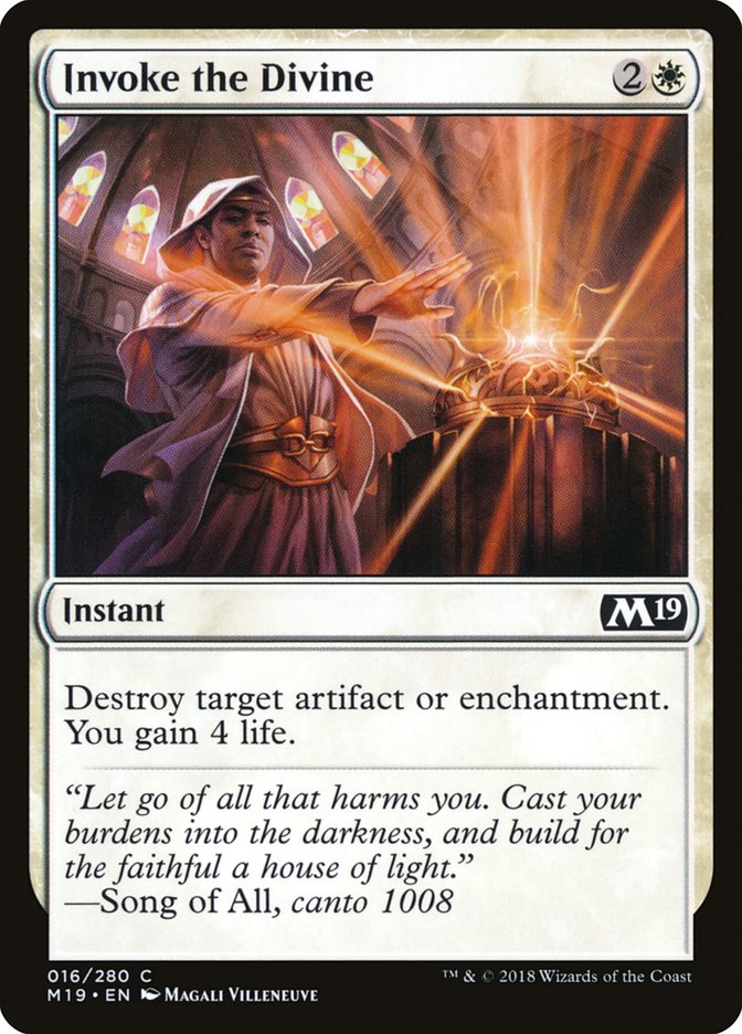 Invoke the Divine [Core Set 2019] | Total Play