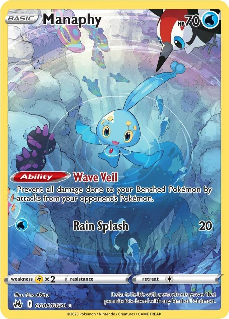 Manaphy (GG06/GG70) [Sword & Shield: Crown Zenith] | Total Play