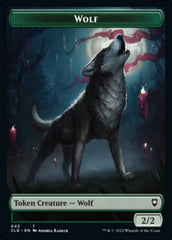 Wolf // Insect Double-Sided Token [Commander Legends: Battle for Baldur's Gate Tokens] | Total Play