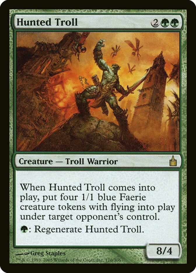 Hunted Troll [Ravnica: City of Guilds] | Total Play