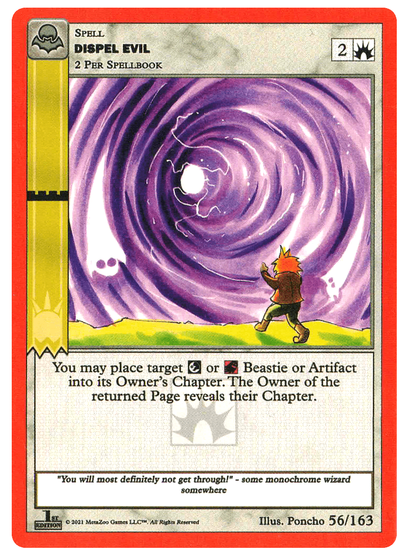 Dispel Evil [Cryptid Nation: Nightfall First Edition] | Total Play