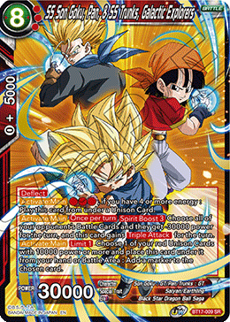 SS Son Goku, Pan, & SS Trunks, Galactic Explorers (BT17-009) [Ultimate Squad] | Total Play