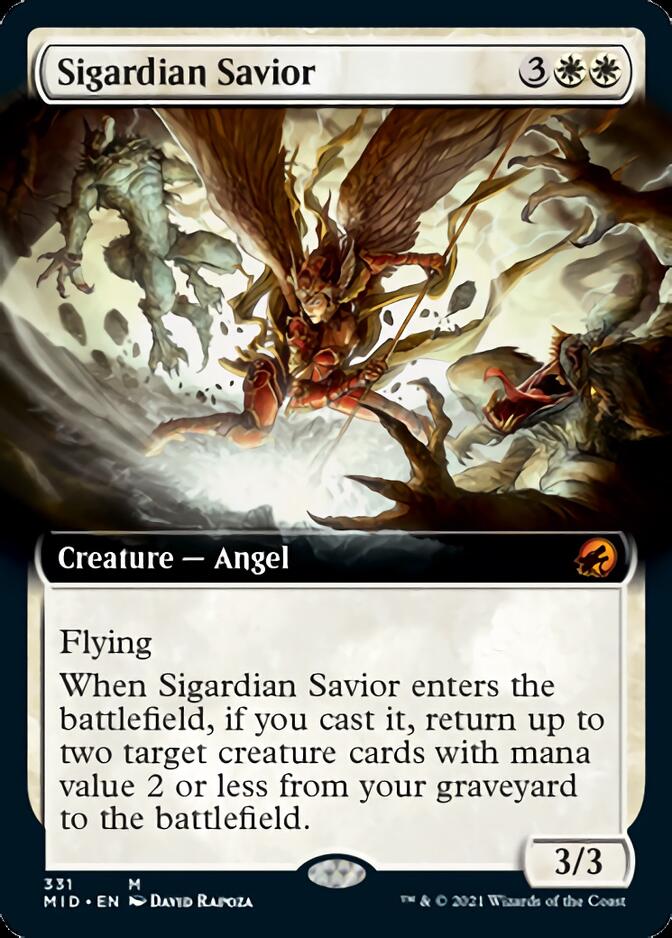 Sigardian Savior (Extended Art) [Innistrad: Midnight Hunt] | Total Play