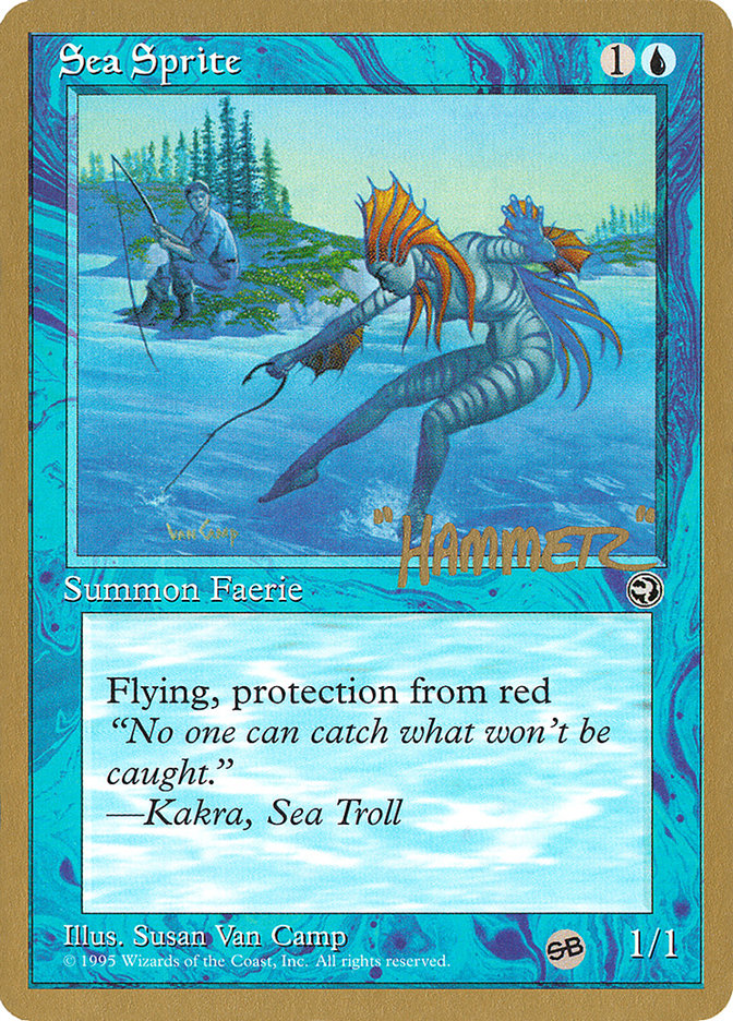Sea Sprite (Shawn "Hammer" Regnier) (SB) [Pro Tour Collector Set] | Total Play