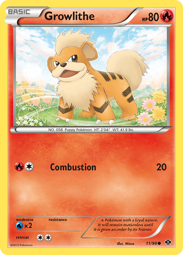 Growlithe (11/99) [Black & White: Next Destinies] | Total Play