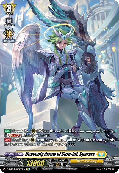 Heavenly Arrow of Sure-hit, Sparare (D-BT04/SP26EN) [Awakening of Chakrabarthi] | Total Play