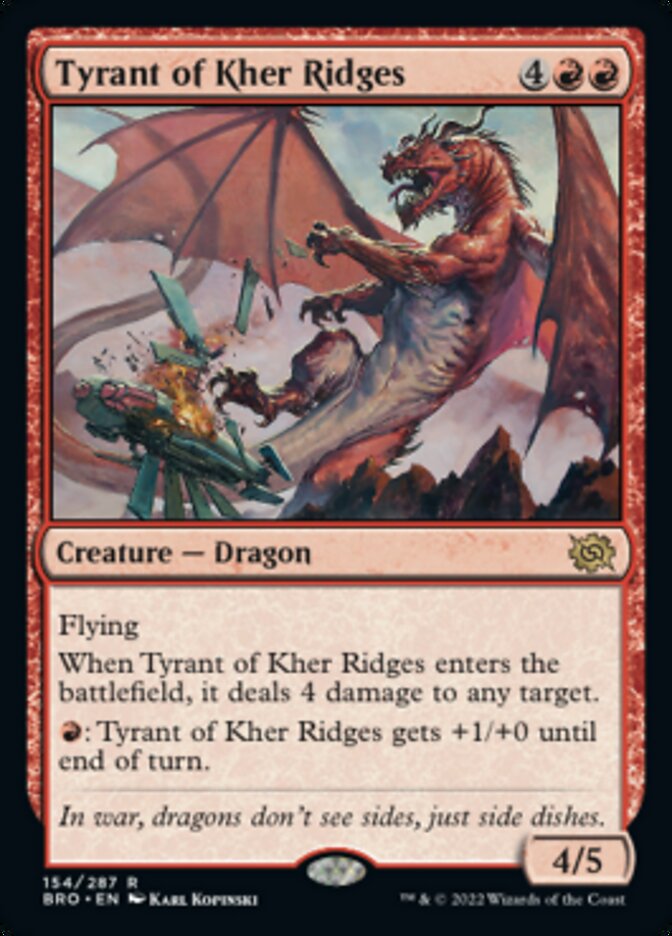 Tyrant of Kher Ridges [The Brothers' War] | Total Play