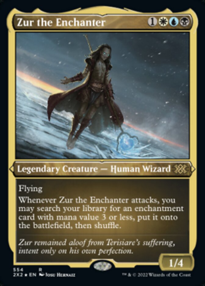 Zur the Enchanter (Foil Etched) [Double Masters 2022] | Total Play