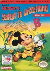 Mickey's Safari in Letterland - NES | Total Play