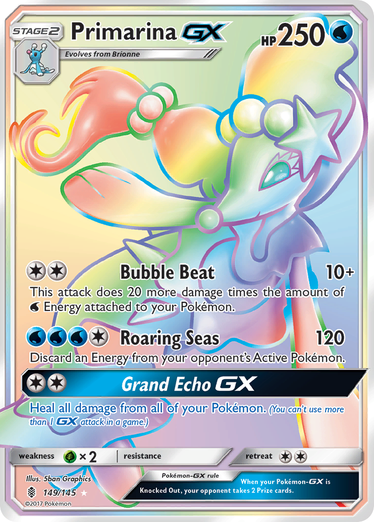 Primarina GX (149/145) [Sun & Moon: Guardians Rising] | Total Play