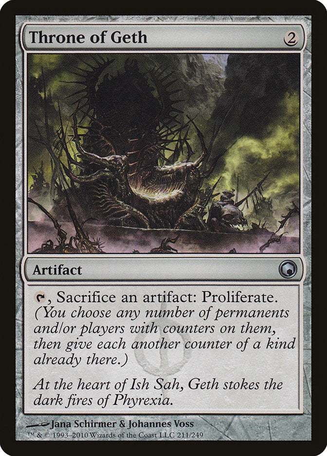 Throne of Geth [Scars of Mirrodin] | Total Play