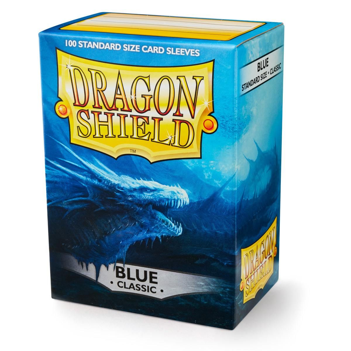 Dragon Shield: Standard 100ct Sleeves - Blue (Classic) | Total Play