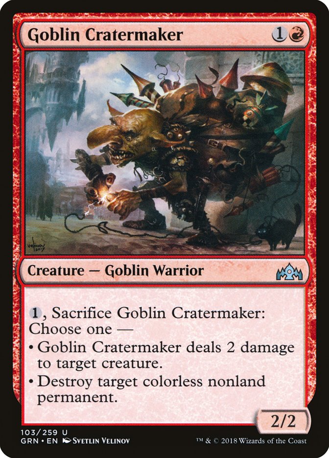 Goblin Cratermaker [Guilds of Ravnica] | Total Play