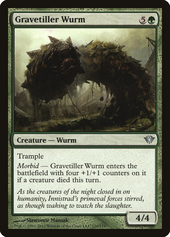 Gravetiller Wurm [Dark Ascension] | Total Play