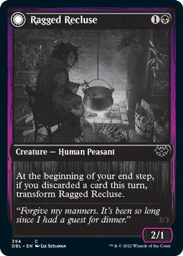 Ragged Recluse // Odious Witch [Innistrad: Double Feature] | Total Play