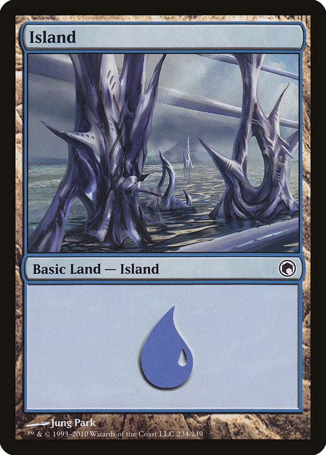 Island (234) [Scars of Mirrodin] | Total Play