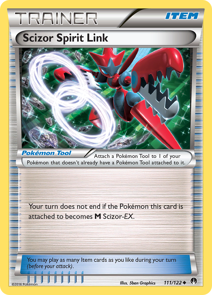 Scizor Spirit Link (111/122) [XY: BREAKpoint] | Total Play