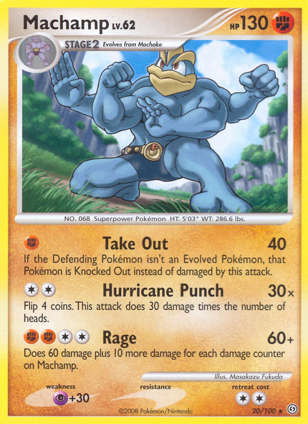 Machamp (20/100) [Diamond & Pearl: Stormfront] | Total Play