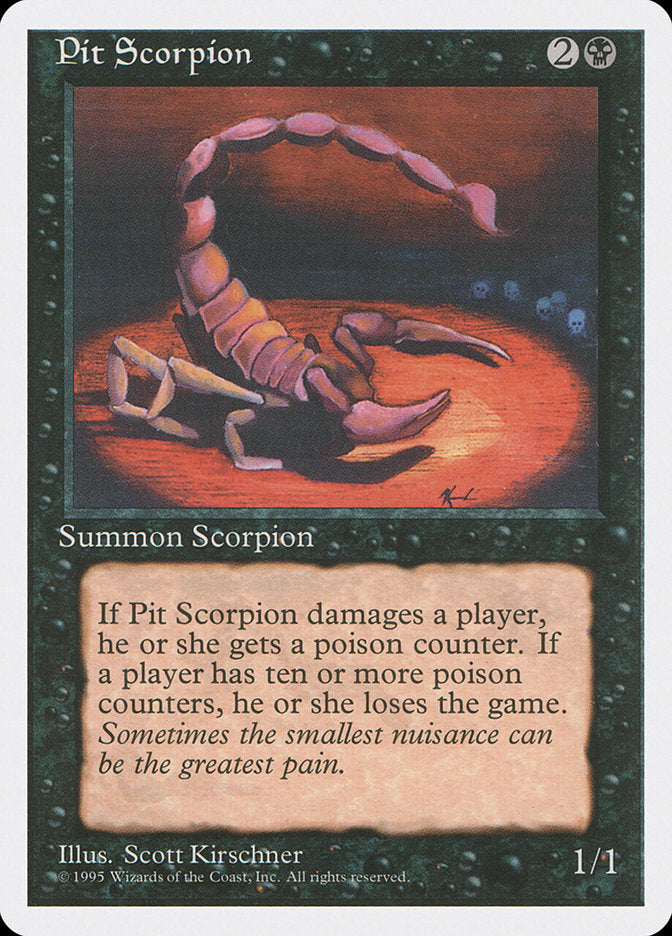 Pit Scorpion [Fourth Edition] | Total Play