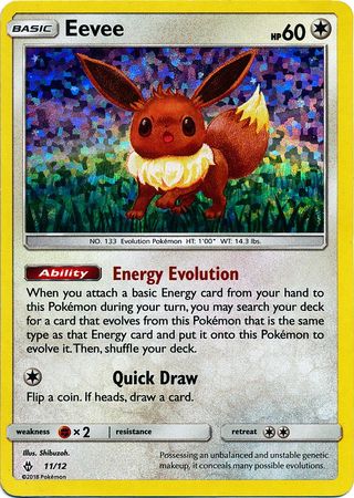 Eevee (11/12) [McDonald's Promos: 2018 Collection] | Total Play