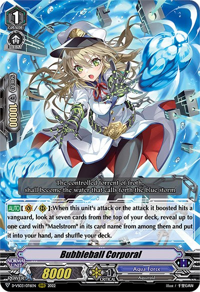 Bubbleball Corporal (D-VS03/076EN) [V Clan Collection Vol.3] | Total Play