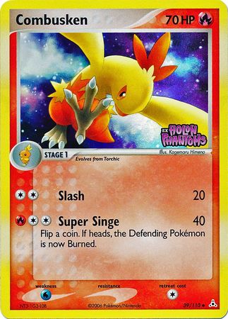 Combusken (39/110) (Stamped) [EX: Holon Phantoms] | Total Play