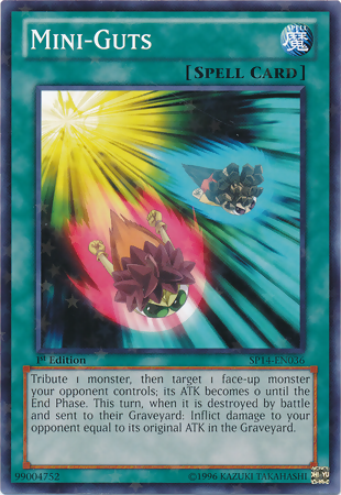 Mini Guts [SP14-EN036] Starfoil Rare | Total Play