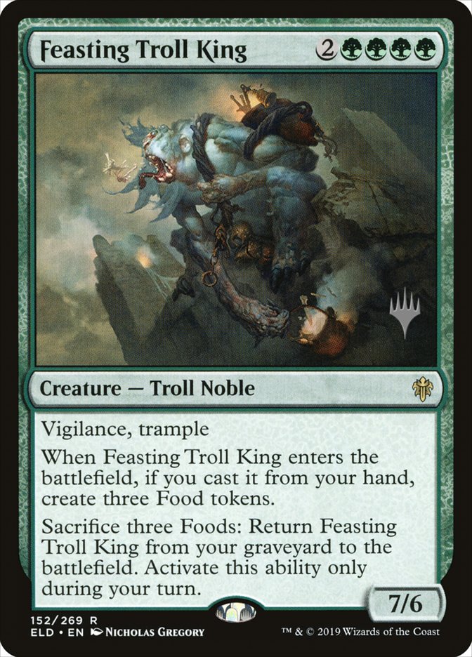 Feasting Troll King (Promo Pack) [Throne of Eldraine Promos] | Total Play