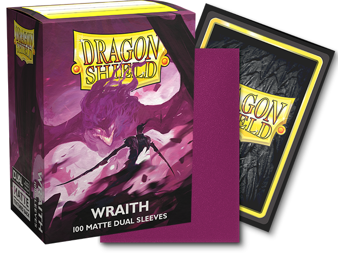 Dragon Shield: Standard 100ct Sleeves - Wraith (Dual Matte) | Total Play