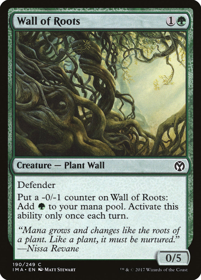 Wall of Roots [Iconic Masters] | Total Play